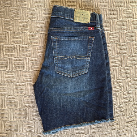 Lucky Brand Dark Blue Denim Shorts - Picture 7 of 11